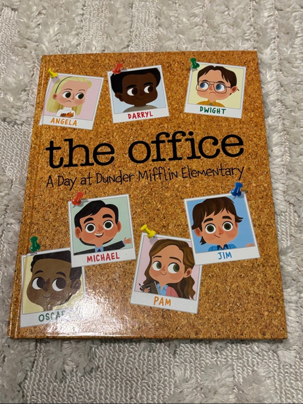 the office A Day at Dunder Mifflin Elementary - kids book